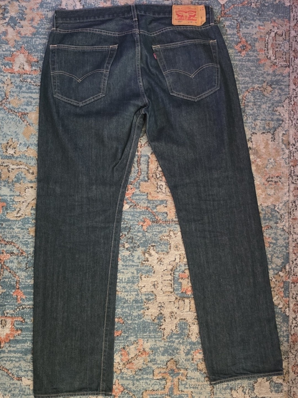 Levi's Men's Indigo Straight Leg Jeans